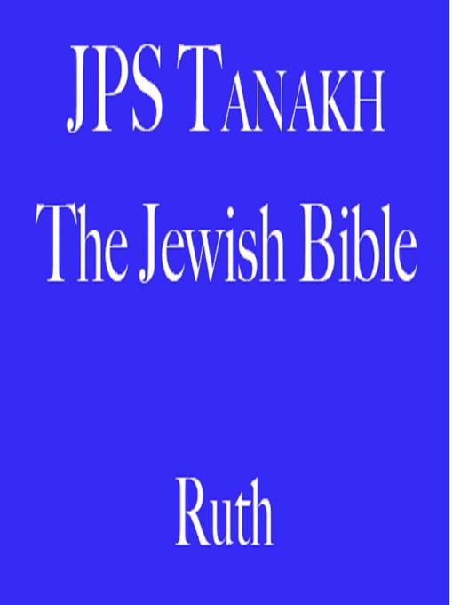 Title details for Ruth by The Jewish Publication Society - Wait list